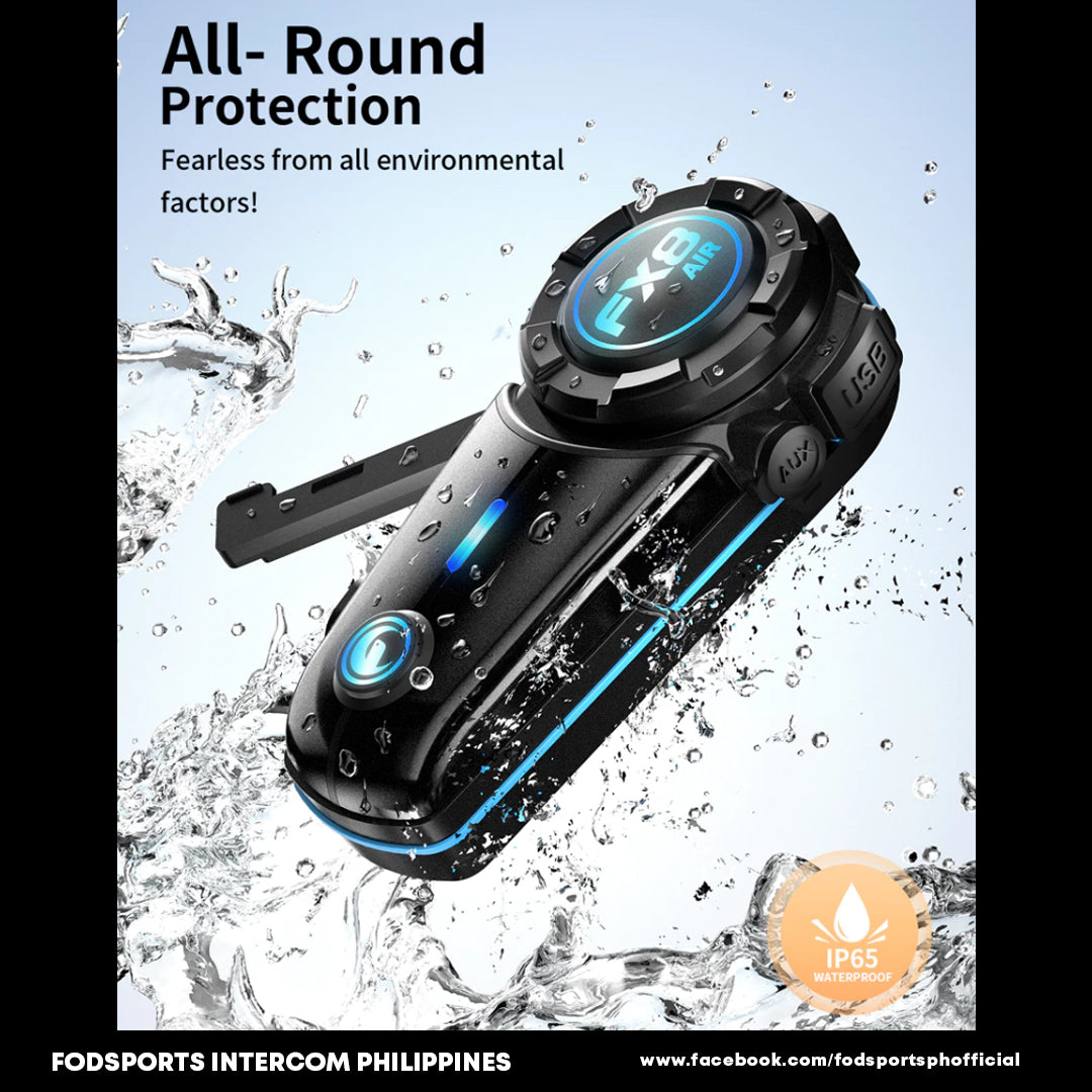 Fodsports FX-8 AIR Motorcycle Helmet Bluetooth Intercom