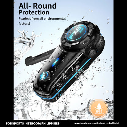 Fodsports FX-8 AIR Motorcycle Helmet Bluetooth Intercom