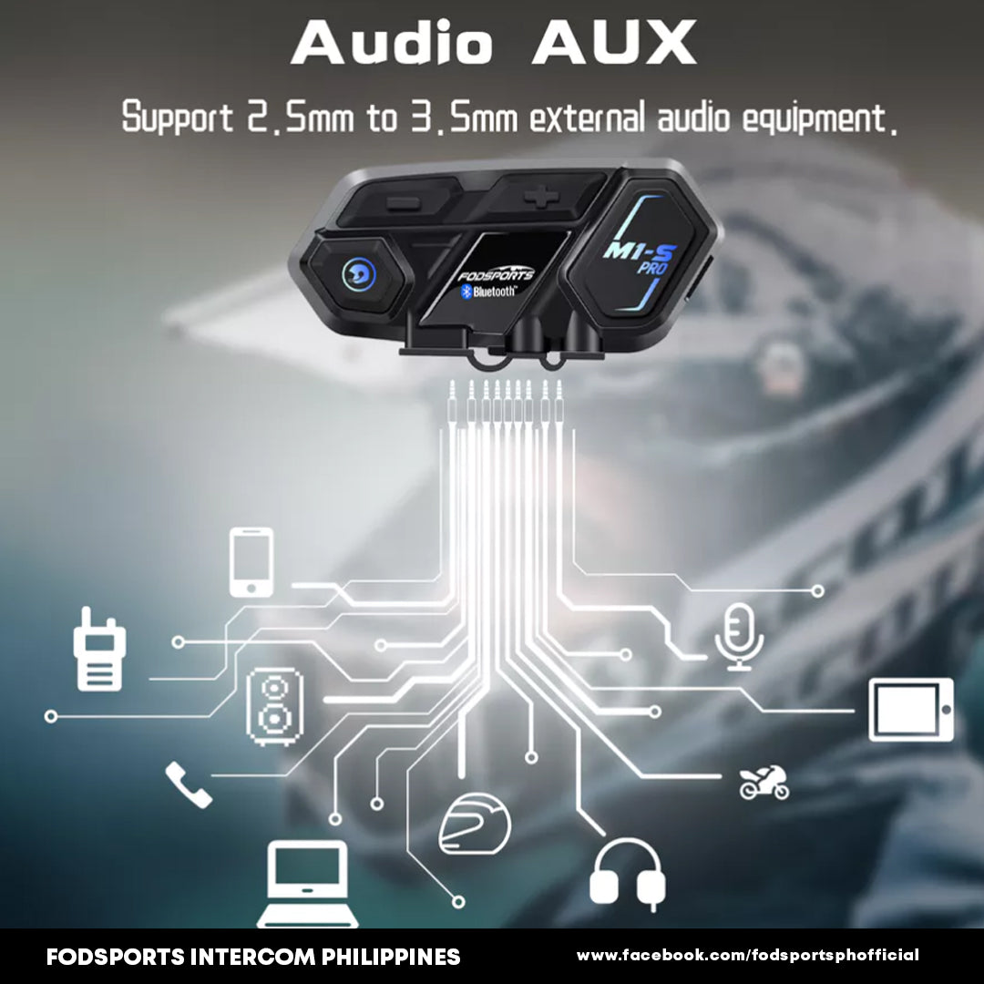 Fodsports M1-S PRO Motorcycle Helmet Bluetooth Intercom