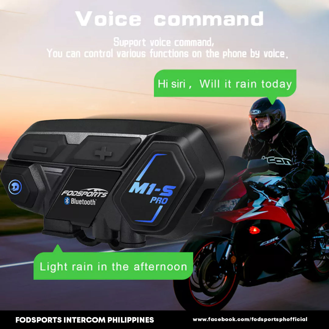 Fodsports M1-S PRO Motorcycle Helmet Bluetooth Intercom