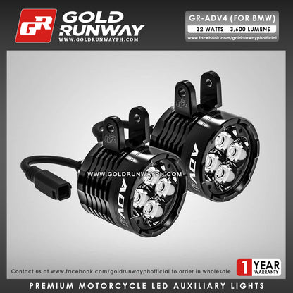 Gold Runway GR-ADV4 (for BMW) 32W 6300K 3600LM Motorcycle Lights