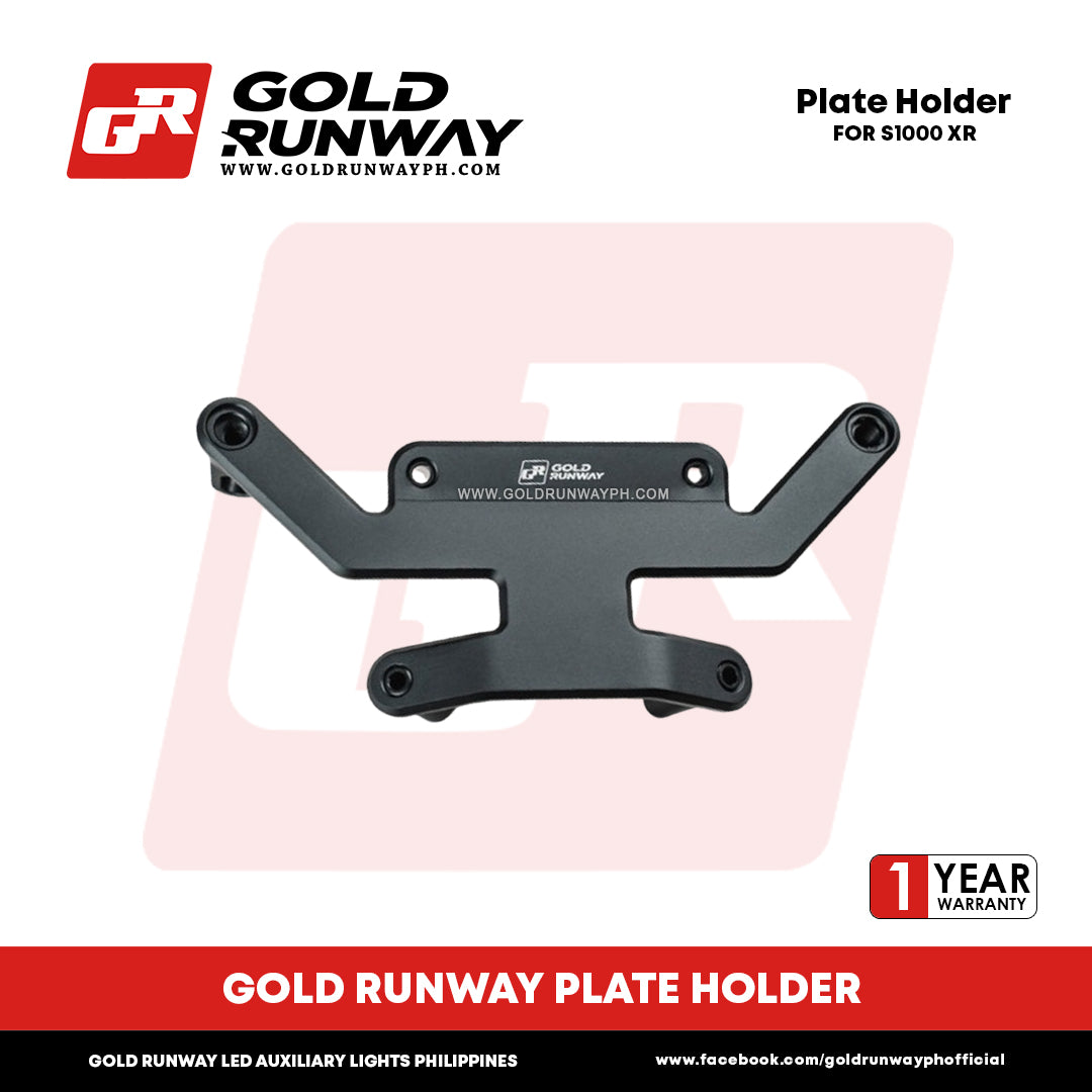 Gold Runway Mount Clamp for BMW S 1000 XR