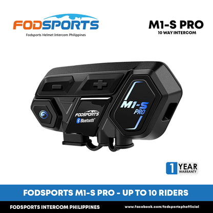 Fodsports M1-S PRO Motorcycle Helmet Bluetooth Intercom