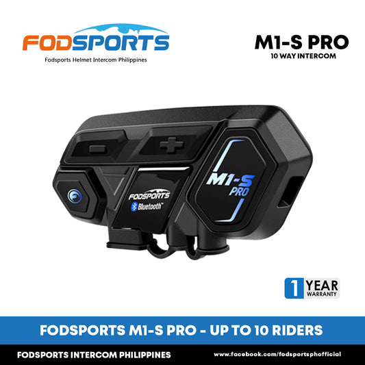 Fodsports M1-S PRO Motorcycle Helmet Bluetooth Intercom