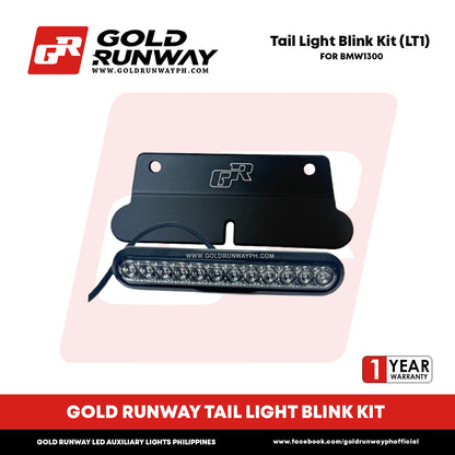 Gold Runway Tail Light Blink Kit (LT1) for BMW R 1300 GS