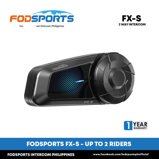Fodsports FX-S Motorcycle Helmet Bluetooth Intercom