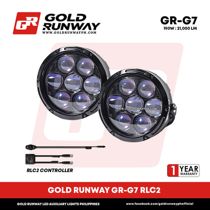 Gold Runway GR-G7 190W 6300K 21000LM Motorcycle Lights
