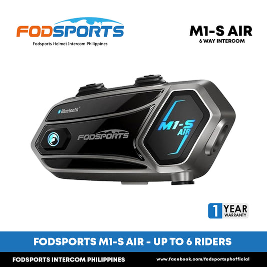 Fodsports M1-S Motorcycle Helmet Bluetooth Intercom