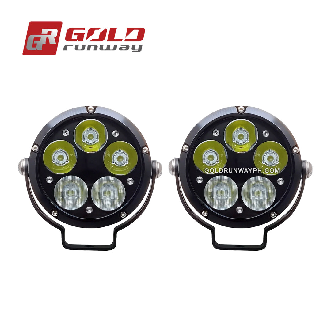 Gold Runway GR-50X Combo 50W 6000K 6000LM Motorcycle Lights