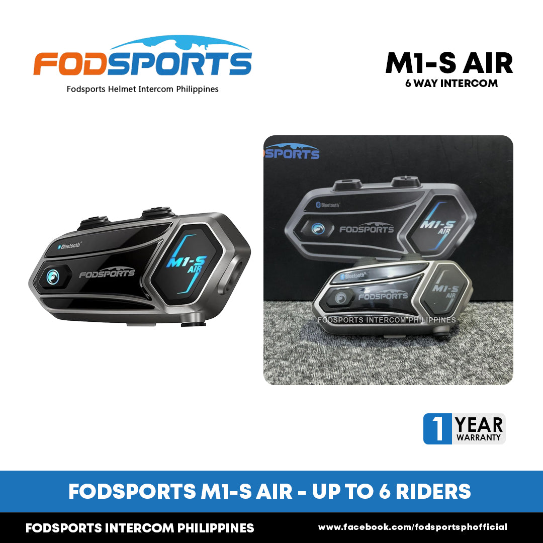 Fodsports M1-S Motorcycle Helmet Bluetooth Intercom