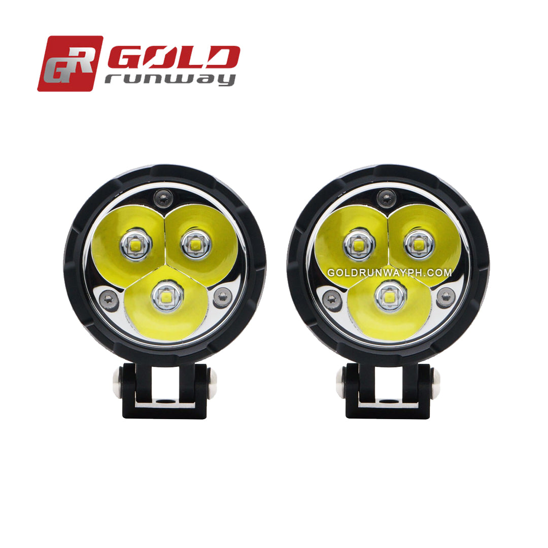 Gold Runway GR-ADV3 Spot 30W 6000K 3000LM Motorcycle Lights