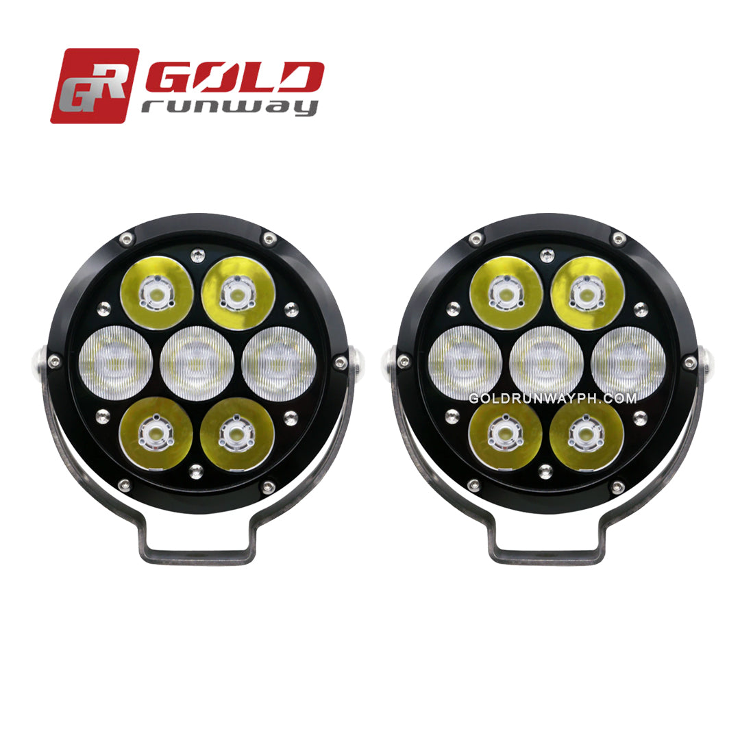 Gold Runway GR-70X Combo 70W 6000K 7500LM Motorcycle Lights