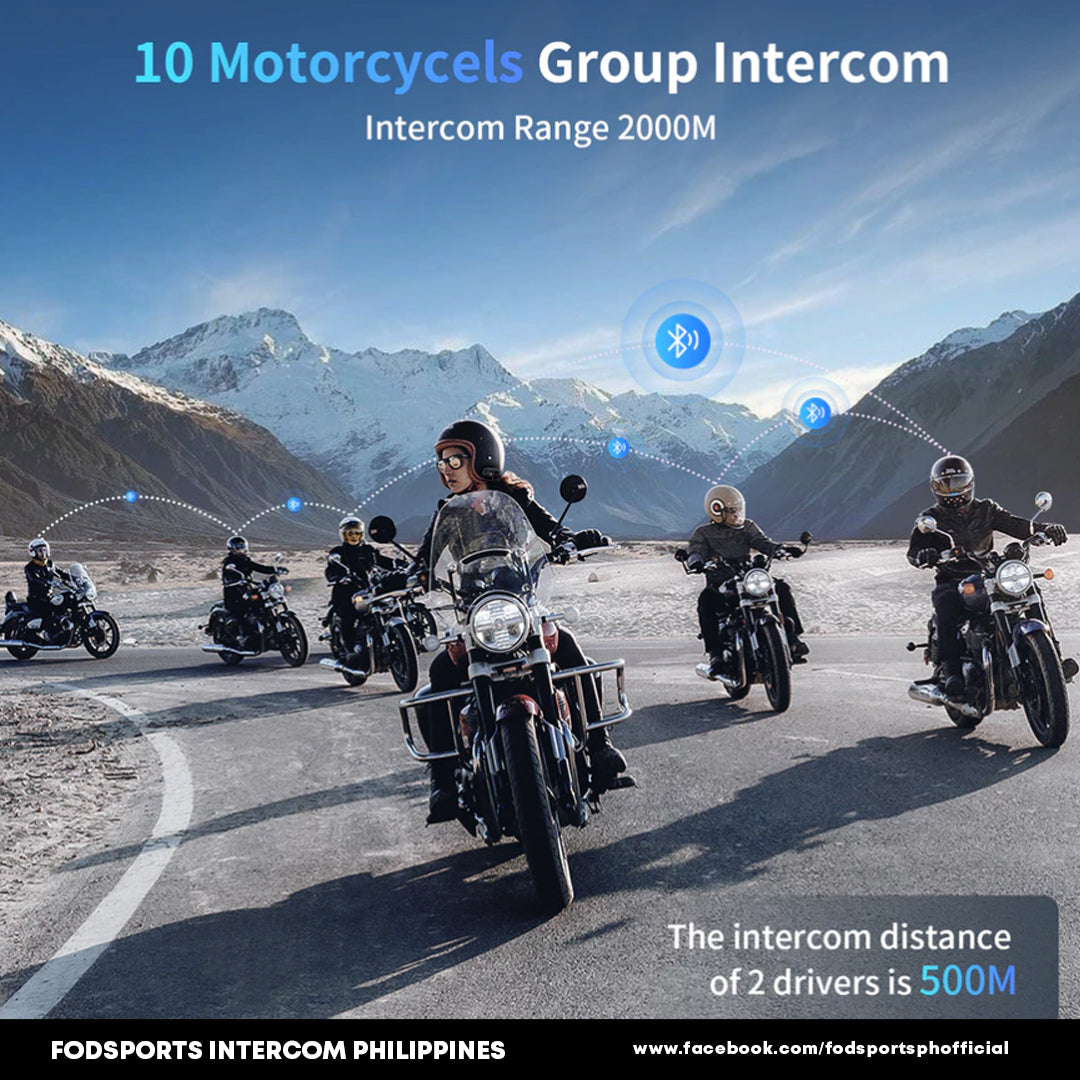 Fodsports M1-S PRO Motorcycle Helmet Bluetooth Intercom