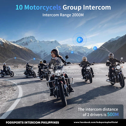 Fodsports M1-S PRO Motorcycle Helmet Bluetooth Intercom