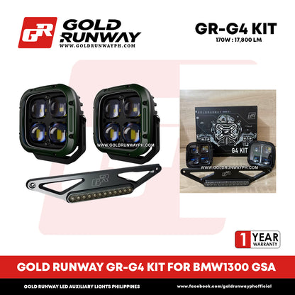 Gold Runway GR-G4 KIT FOR BMW1300 GSA 170W Motorcycle Lights