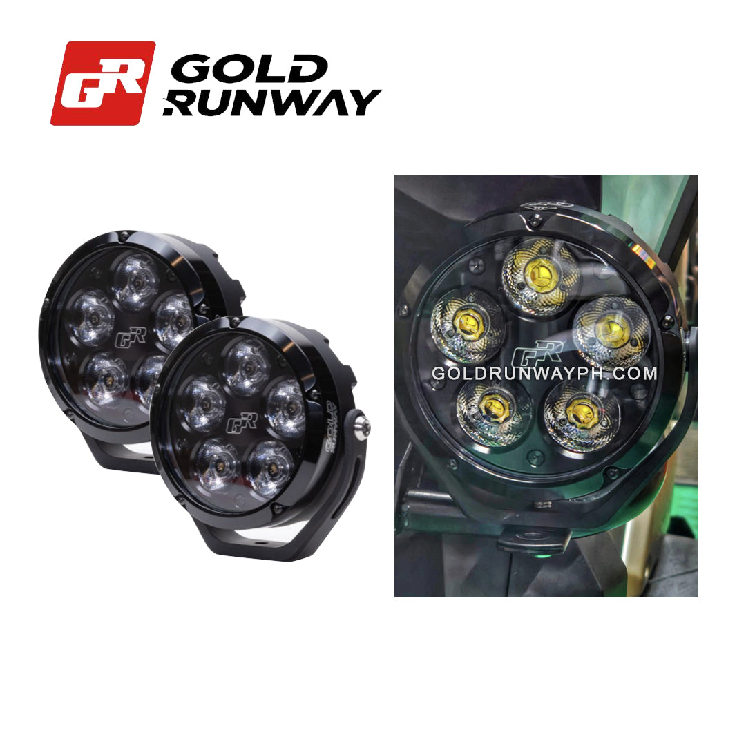 Gold Runway GR-X5 PRO 150W 6300K 15750LM Motorcycle Lights