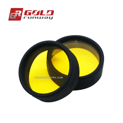 Yellow Lens Cover for Gold Runway Motorcycle Lights