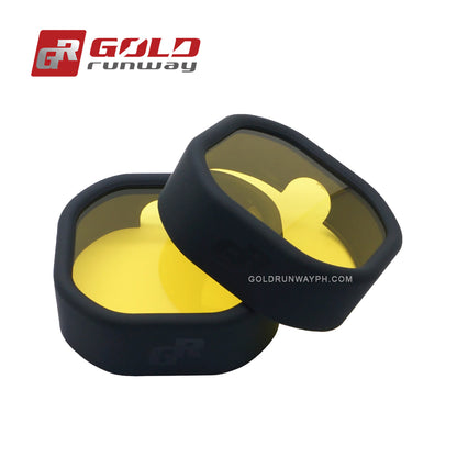 Yellow Lens Cover for Gold Runway Motorcycle Lights