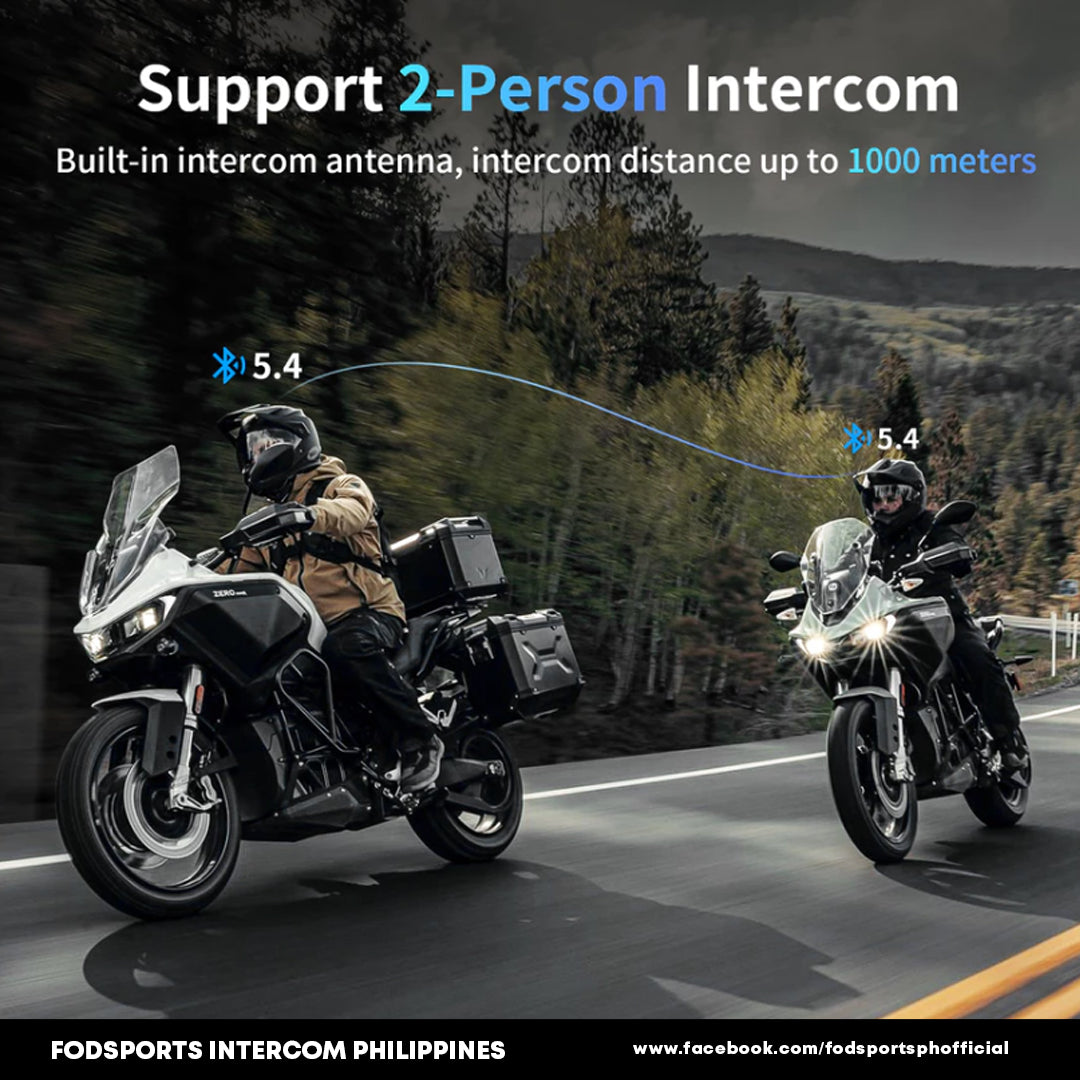 Fodsports FX-S Motorcycle Helmet Bluetooth Intercom