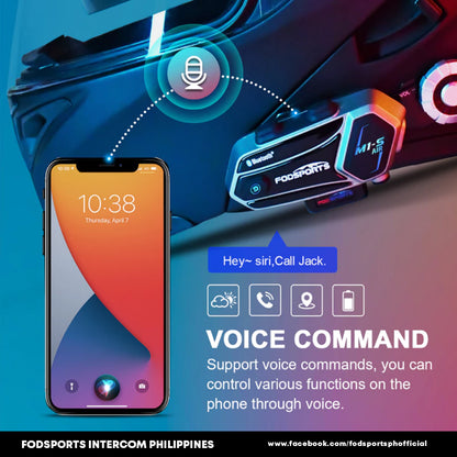 Fodsports M1-S Motorcycle Helmet Bluetooth Intercom