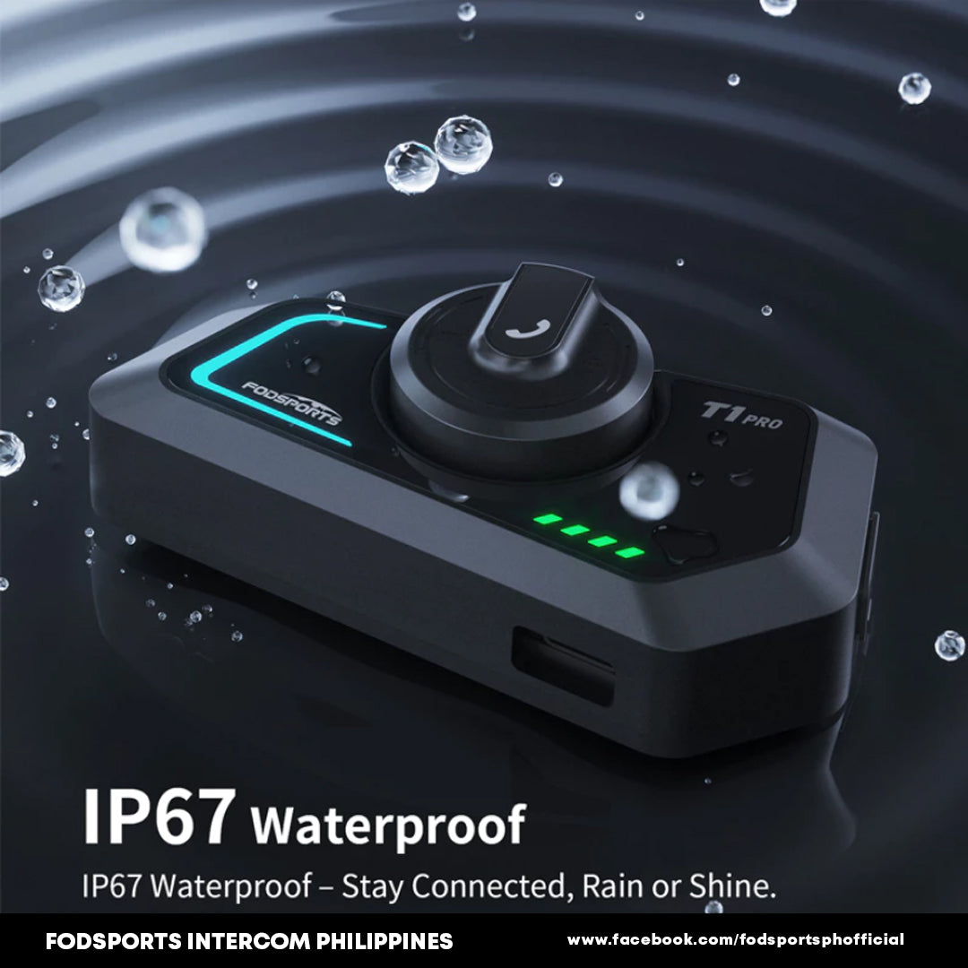 Fodsports T1-PRO Motorcycle Helmet Bluetooth Intercom