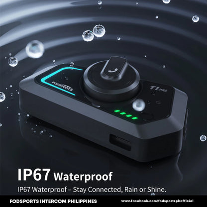 Fodsports T1-PRO Motorcycle Helmet Bluetooth Intercom
