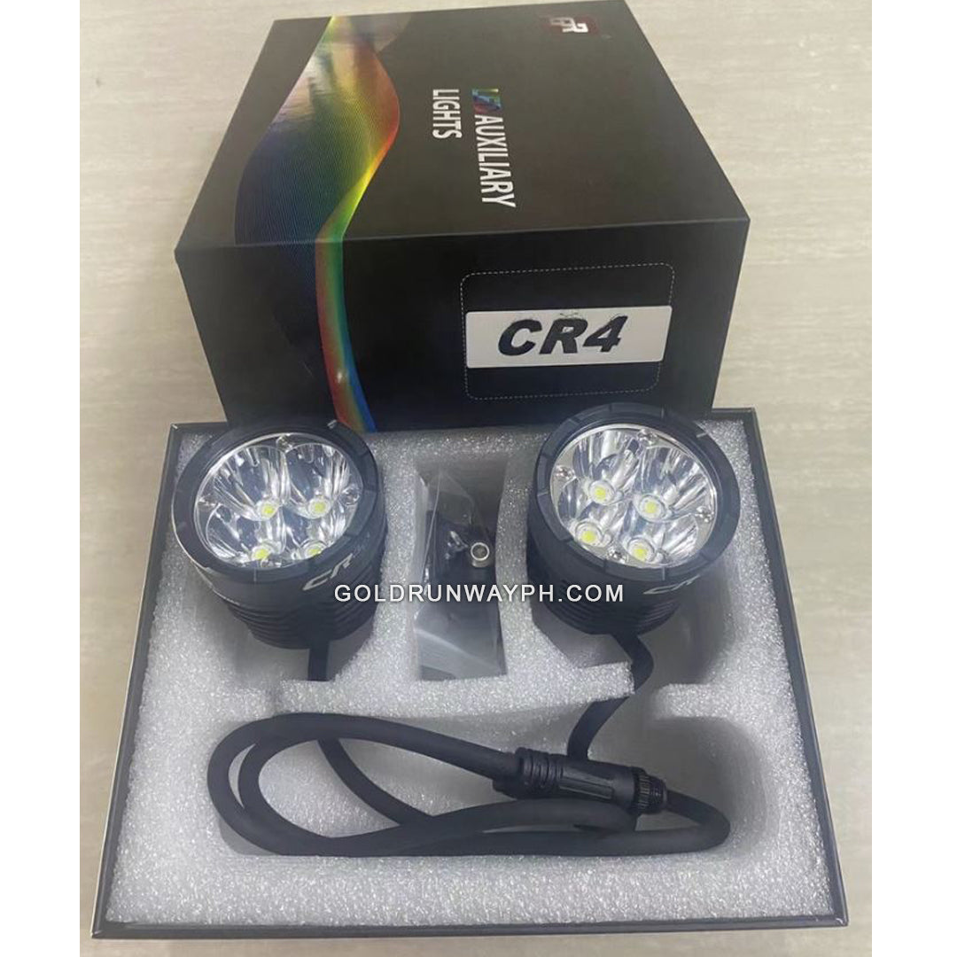 Gold Runway GR-CR4 Spot 35W 6000K 3800LM Motorcycle Lights